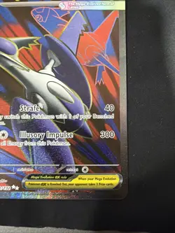 2025 Pokemon Mega Evolution Latias ex Full Art Rare Ultra #163/132 - Image 4