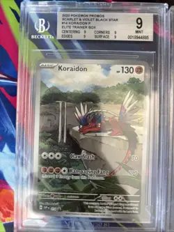 Pokemon 10x Graded Lot Beckett All English IR Lot#23 - Image 2