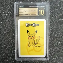 Pristine 10 Pikachu 2019 Pokemon Old Maid - Image 1