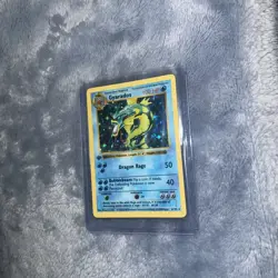 Pokemon Gyarados 6/102 Base Set 1st Edition Shadowless Holo Vintage - Image 1