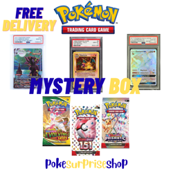 Pokemon Mystery Box (3 PSA/CGC Graded Slabs) - Image 1