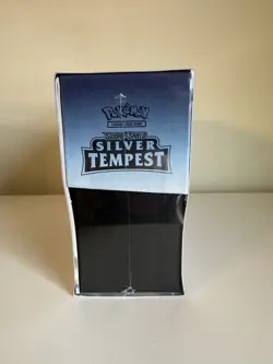 Pokemon TCG Silver Tempest Elite Trainer Sealed Box + Case | *Cut on the Front* - Image 3