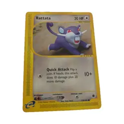 Pokemon Rattata Expedition Base Set 128/165 Common Regular English 30HP - Image 1