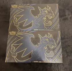Lot of 2 Pokemon Mega Charizard X Ex Ultra Premium Collection UPC Factory Sealed - Image 1
