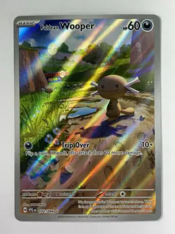 Pokemon: Paldean Wooper Illustration Rare IR Full Art Holo 102/094 (Near Mint) - Image 1