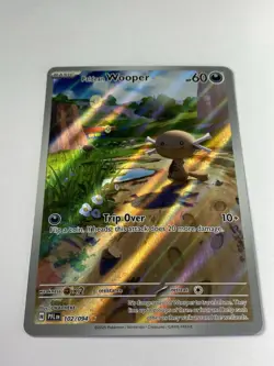 Pokemon: Paldean Wooper Illustration Rare IR Full Art Holo 102/094 (Near Mint) - Image 2