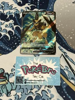 KLEAVOR V SWSH248 SWORD & SHIELD POKEMON (FULL ART PROMO, NM) - Image 1