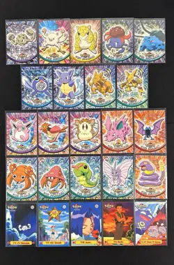 1999 Topps Pokemon T.V. Serie 1 Nintendo 24 Trading Card Lot Near Mint - Mint - Image 1