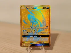 Tapu Fini GX SV92/SV94 Shiny Holo Rare Pokemon TCG Hidden Fates: Shiny Vault NM - Image 1