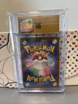CGC 10 Pristine LEAFEON 002/187 Poke Ball Terastal Fest SV8a POKEMON CARD JPN - Image 2