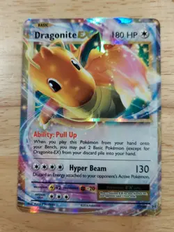Dragonite EX 72/108 XY Evolutions NM Ultra Rare Pokemon Card - Image 1