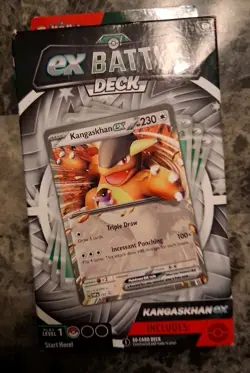 Pokemon TCG ex Battle Deck - Kangaskhan ex - Factory Sealed Box 60 Card Deck - Image 1