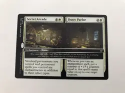 Secret Arcade / Dusty Parlor MTG Magic the Gathering Card NM Near Mint DSC - Image 1