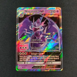 Naganadel GX SM125 Sun And Moon Ultra Rare Holo Pokemon Tcg Card Lightly Played - Image 1
