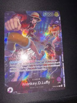 Monkey.D.Luffy (PSA Magazine) OP05-060 One Piece Promotion Cards Foil Near Mint - Image 1