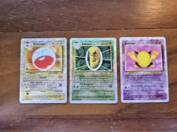 Pokemon Legendary Reverse Holo Fireworks 3 Card Lot (Electrode, Kakuna, Drowzee) - Image 1