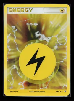Lightning Energy 108/110 Holo Rare Holon Phantoms Pokemon Card - Image 1