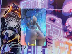 Ganyu SSR - Genshin Impact - Goddess Story Anime Waifu Trading Card - Image 1