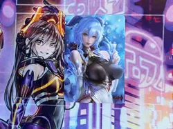 Ganyu SSR - Genshin Impact - Goddess Story Anime Waifu Trading Card - Image 2