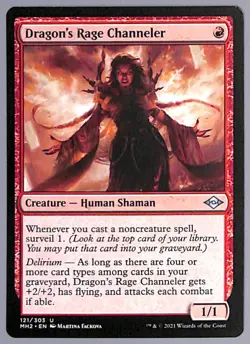 Dragon's Rage Channeler - 121 - Modern Horizons 2 (MH2) MTG - Image 1