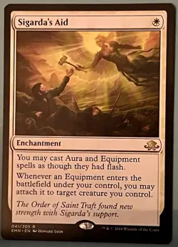 Sigarda's Aid NM, English MTG Eldritch moon - Image 1