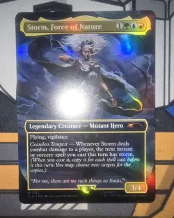 MTG - SLD - Storm, Force of Nature #1742 - Near Mint Foil - Image 1