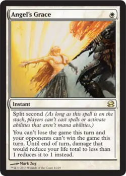 1x Angel's Grace - Foil Heavy Play MTG Magic - Kid Icarus - - Image 1