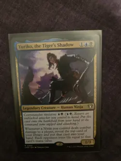Yuriko, the Tiger's Shadow ELITE Ninja Tribal Magic MTG Custom Commander Deck - Image 1