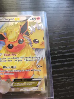 Pokemon TCG Flareon EX RC28/RC32 Generations Radiant Collection Full Art - Image 3
