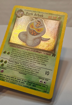 Dark Arbok 2/82 Holo Rare Unlimited Team Rocket Pokemon 1280 - Image 3
