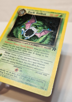 Dark Golbat 7/82 Holo Rare Unlimited Team Rocket Pokemon 1284 - Image 2