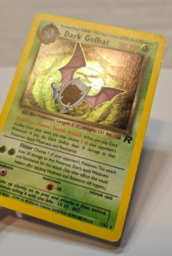Dark Golbat 7/82 Holo Rare Unlimited Team Rocket Pokemon 1284 - Image 3