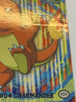 2000 Topps Pokemon TV Charmander #04 (A) Stick-Ons 10 of 10 FREE COMBINED SHIP - Image 2