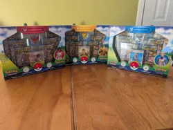 Pokemon TCG: Pokemon GO Special Team Collection Box Set X3- 18 Packs New Sealed - Image 1