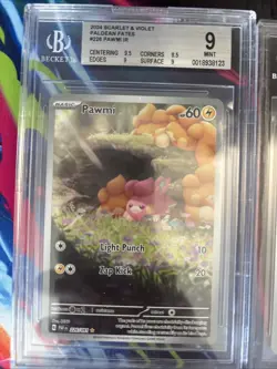 Pokemon 10x Graded Lot Beckett All English IR Lot#24 - Image 2