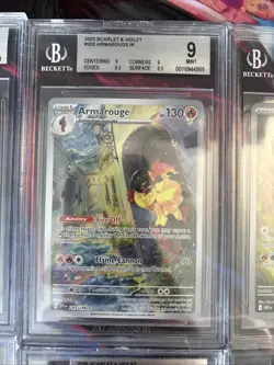 Pokemon 10x Graded Lot Beckett All English IR Lot#24 - Image 5