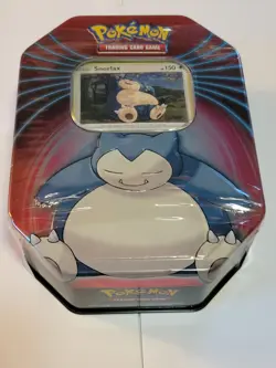 Pokemon Snorlax Mighty Mysterious Tin 2021 Factory Sealed Knock Out PKMN NEW - Image 3