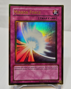Mirror Force GLD1-EN039 Gold Rare Limited Edition Yugioh 7807 - Image 1