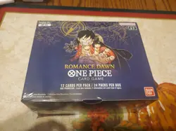 One Piece OP-01 Romance Dawn SEALED Booster Box English White Bottom - Image 1
