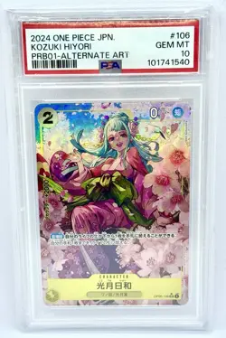 Kouzuki Hiyori Special Art Rare OP06-106 PSA 10 - 2024 ONE PIECE PRB01 JAPANESE - Image 1