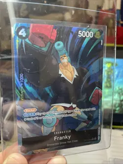 ONE PIECE ROYAL BLOOD - FRANKY RARE OP10-090 ALT ART - ENGLISH - Image 1