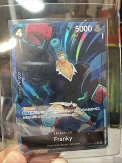 ONE PIECE ROYAL BLOOD - FRANKY RARE OP10-090 ALT ART - ENGLISH - Image 2