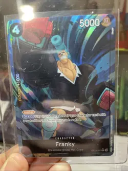 ONE PIECE ROYAL BLOOD - FRANKY RARE OP10-090 ALT ART - ENGLISH - Image 3