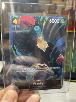 ONE PIECE ROYAL BLOOD - FRANKY RARE OP10-090 ALT ART - ENGLISH - Image 4