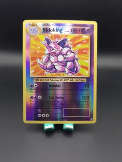 Nidoking 45/108 Reverse Holo Rare XY - Evolutions Pokemon Card - Image 1