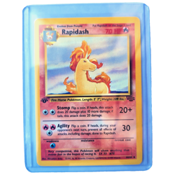 Rapidash 44/64 Pokemon TCG 1st Edition Jungle NM Vintage 1999 Card - Image 1