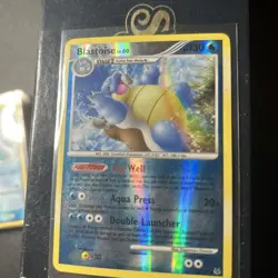 Pokemon TCG Blastoise Platinum 2/127 Reverse Holo Rare Card - Image 2
