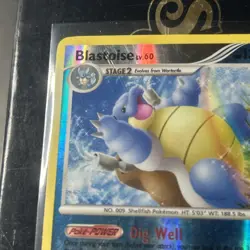 Pokemon TCG Blastoise Platinum 2/127 Reverse Holo Rare Card - Image 3