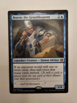 Bruvac the Grandiloquent Jumpstart Mythic Card NM Magic the Gathering Mtg - Image 1