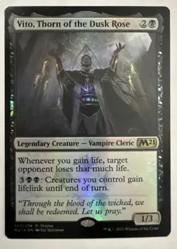 Vito, Thorn of the Dusk Rose Core Set 2021 Foil - Image 1